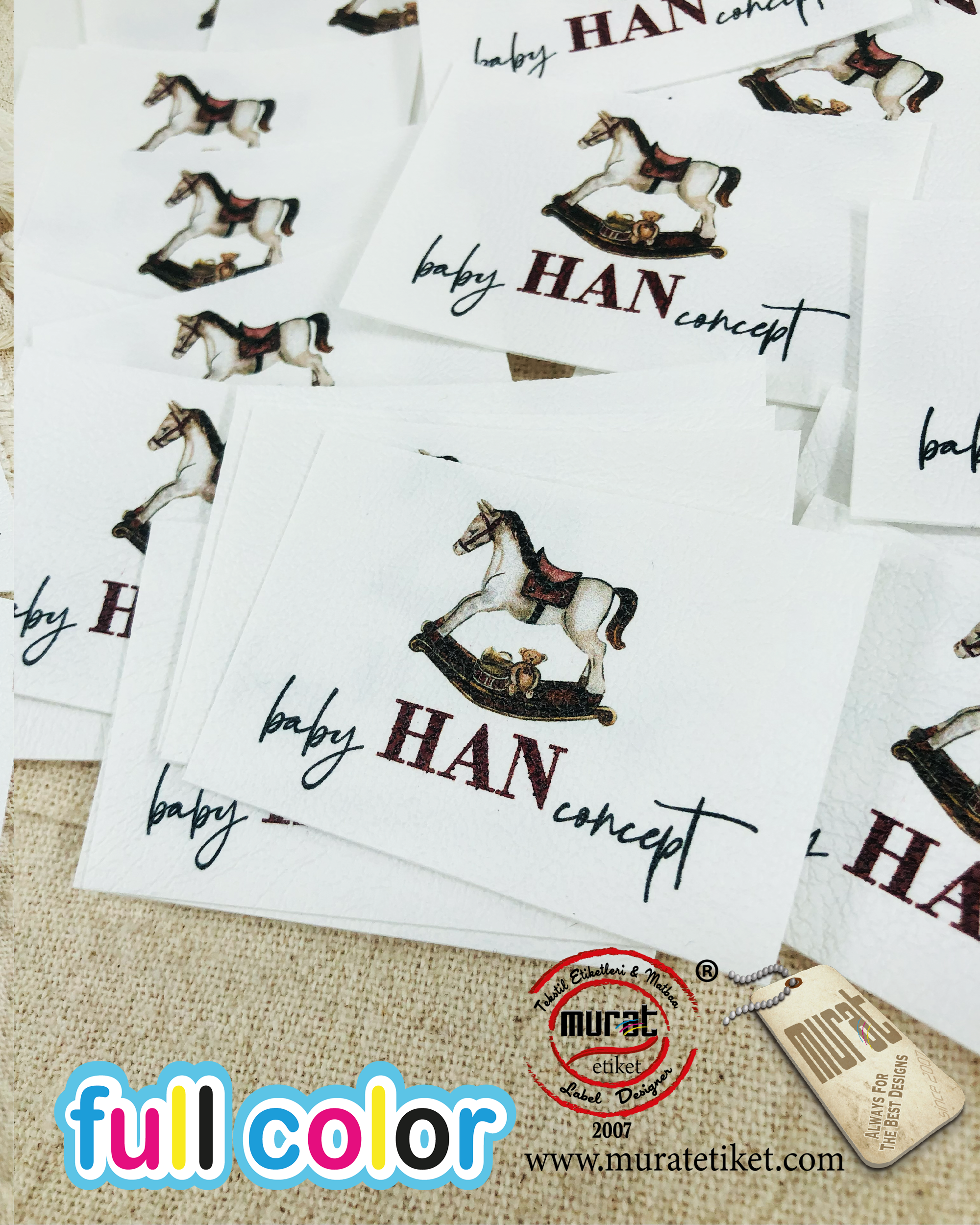 4x6cm sunideri etiket 250 adet