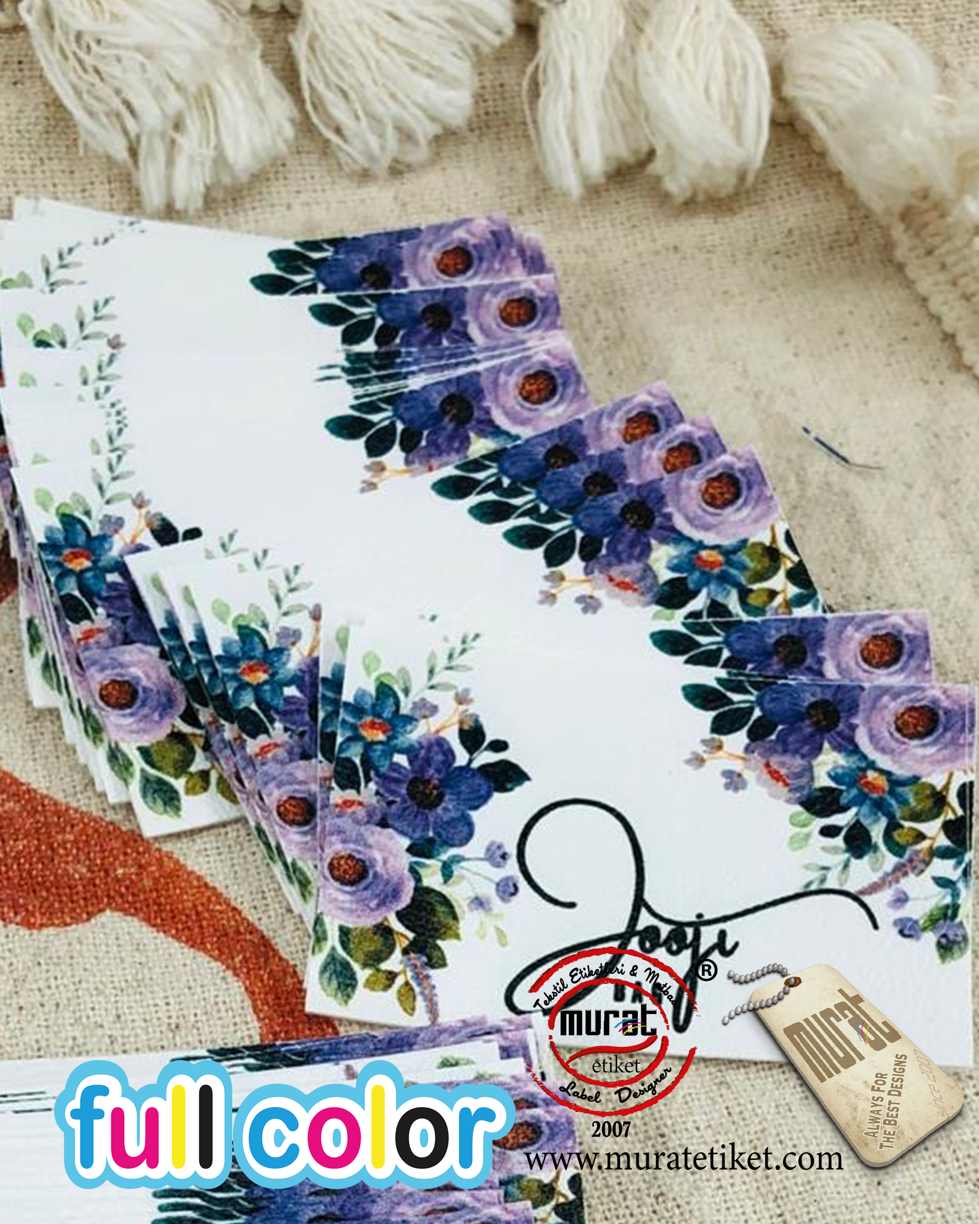 Suni Deri Etiket Markanıza Özel Üretim 4.5x6.5cm