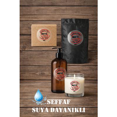 Şeffaf Suya dayanıklı sticker